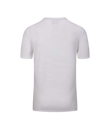 Mens Fundamental Polyester Football Top White Black Sondico