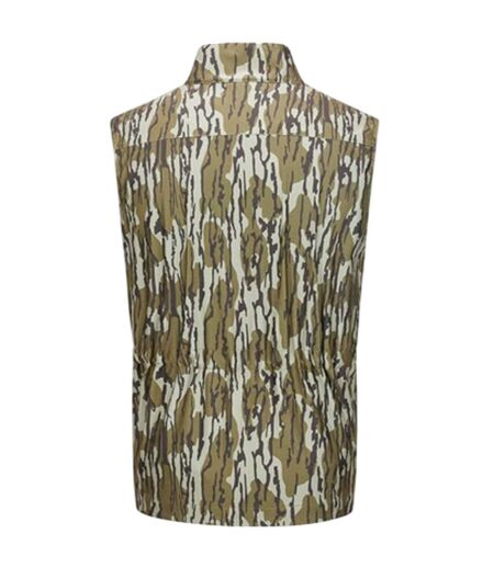 Veste Sans Manches Motif/style Camouflage Homme Kaki Diem