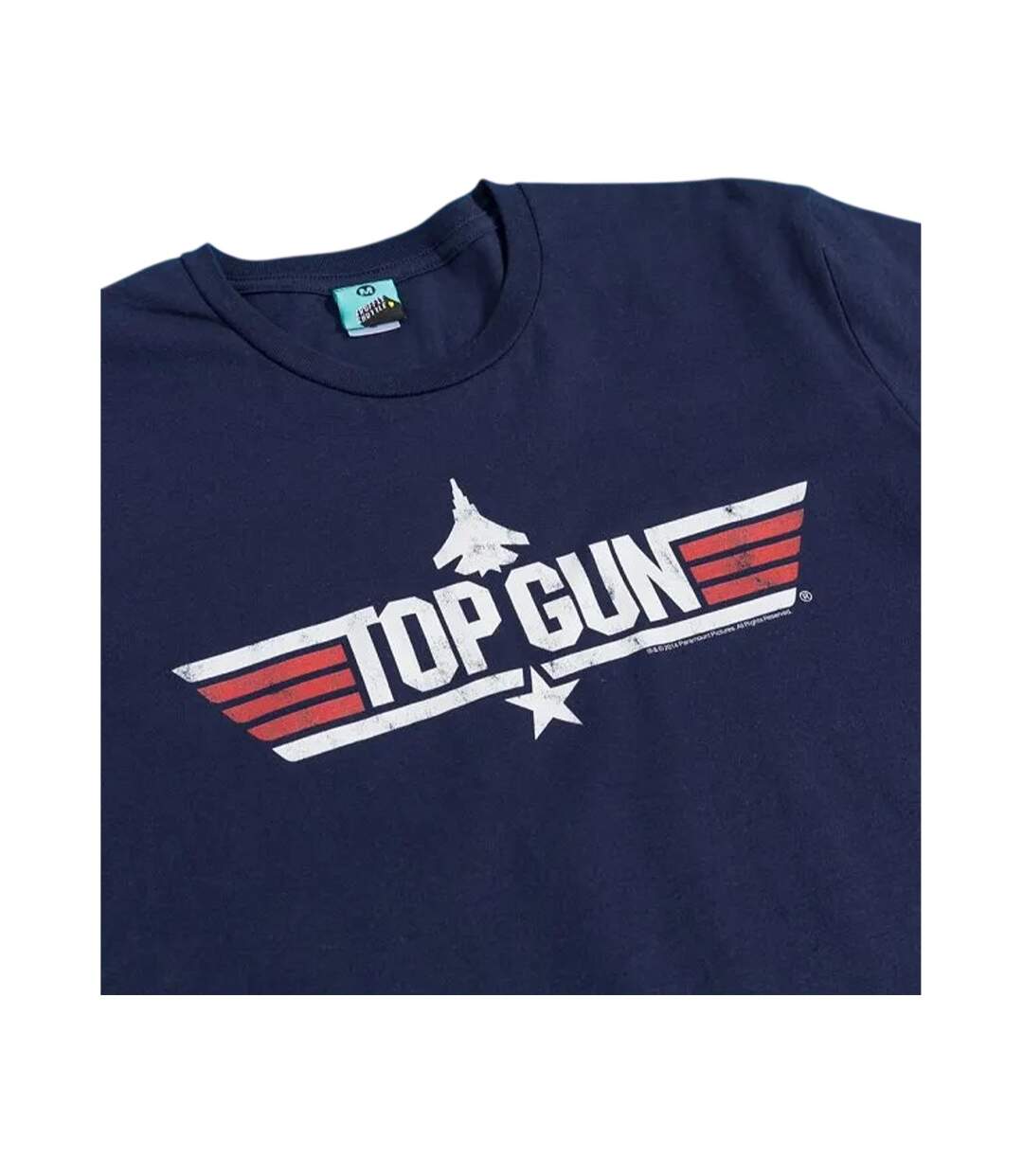 T-shirt Adulte Bleu Top Gun: Maverick-3