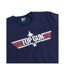 T-shirt Adulte Bleu Top Gun: Maverick-3