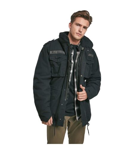 Mens M65 Giant Jacket Black Build Your Brand