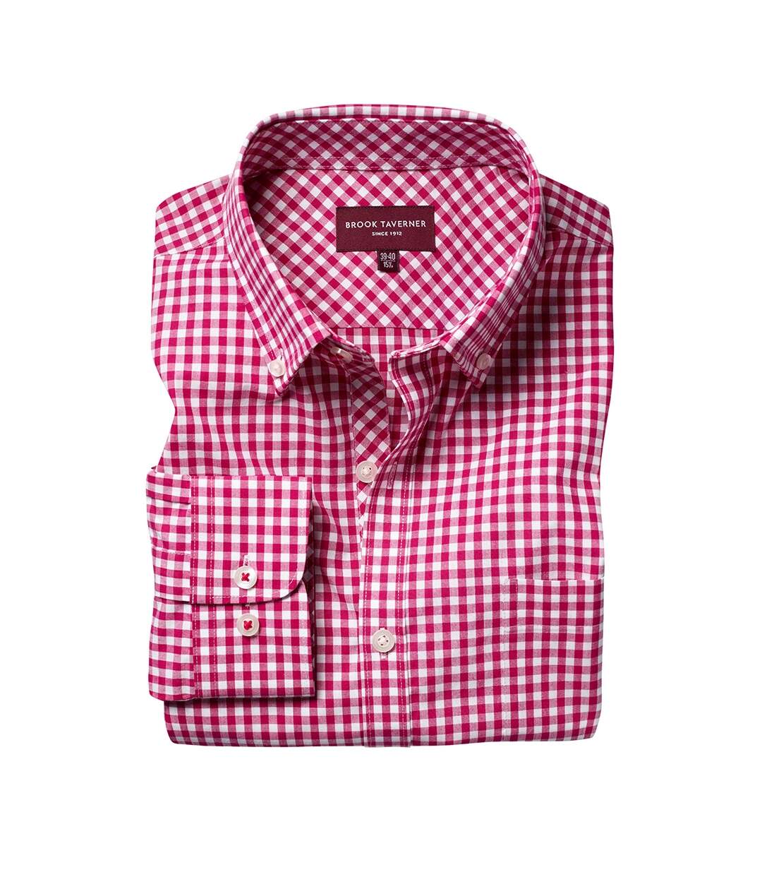 Chemise montana homme rouge Brook Taverner