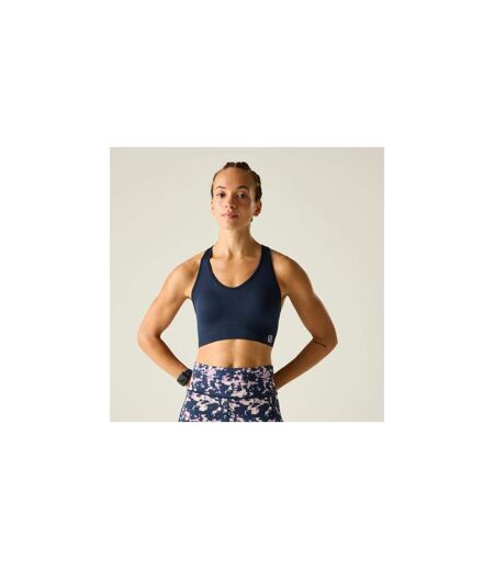 Brassière De Sport React Femme Bleu Marine Dare 2B