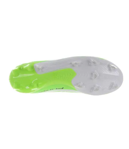 Mens Furon Team V8 Firm Ground Football Boots Green White New Balance