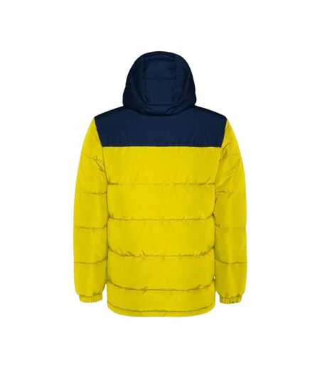 Veste Isolée Tallin Adulte Jaune Bleu Marine Foncé Roly