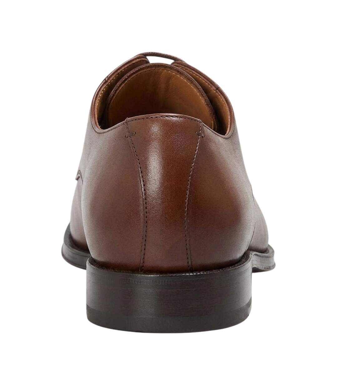 Mens Derrek Derb Buplt Leather Derby Shoes Medium Brown Boss-2