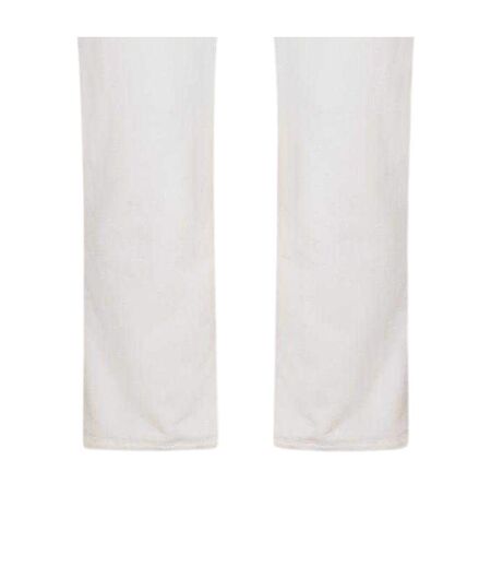 Mens Fleece Joggers White Off White