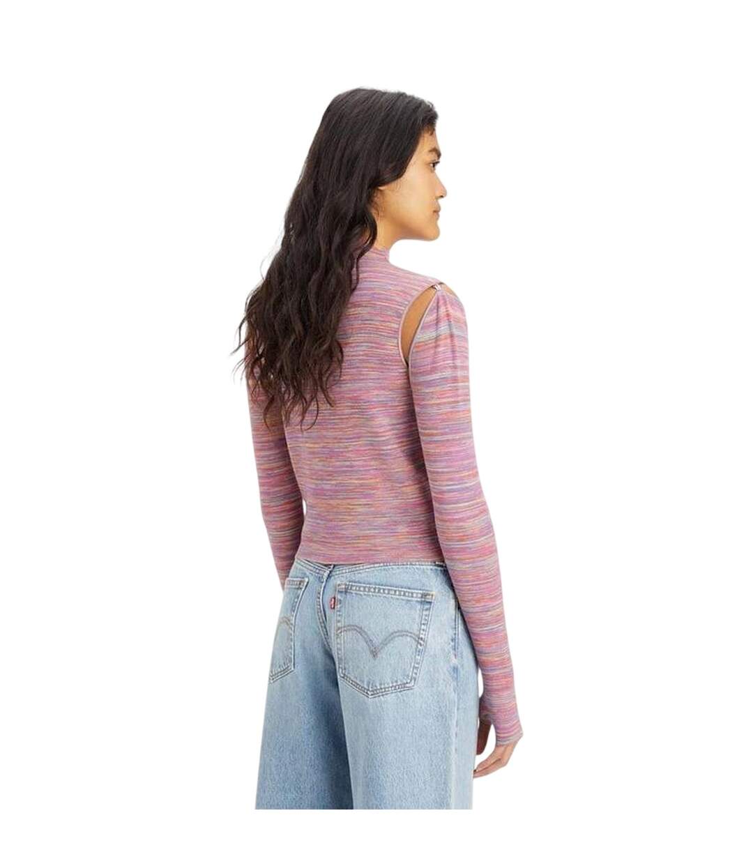 Pull Jupiter Femme Rose Levis-3