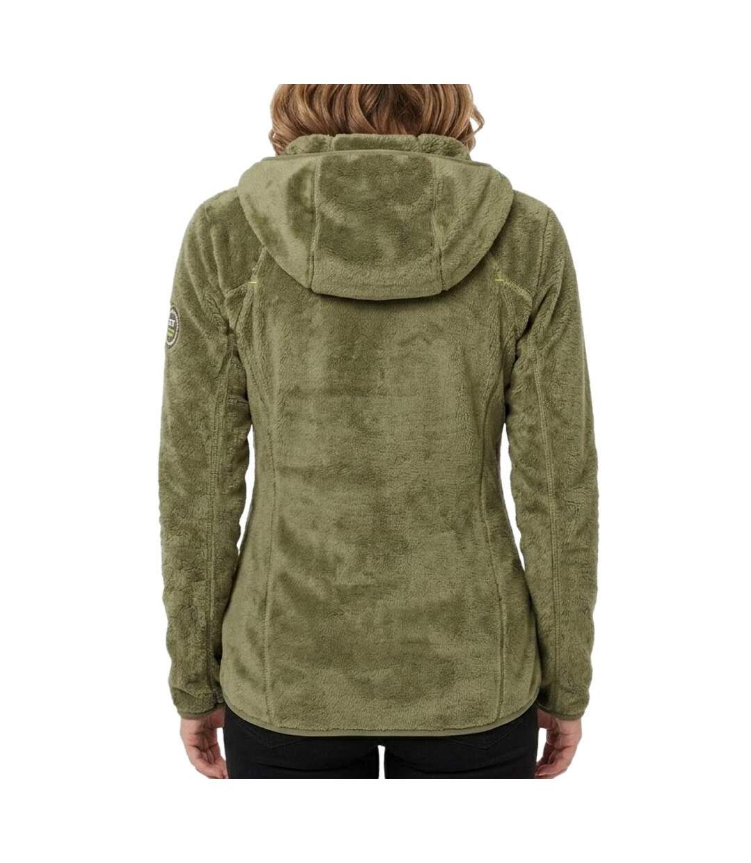 Polaire kaki femme geographical norway paline lady b85-2