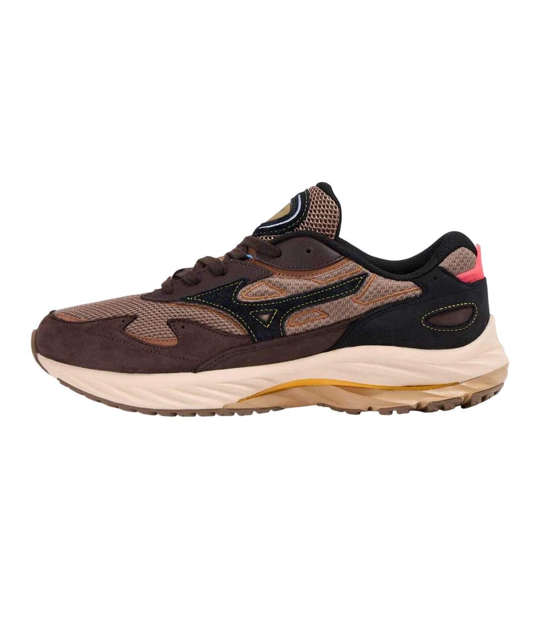 Baskets Wave Rider Homme Noir Mizuno-3