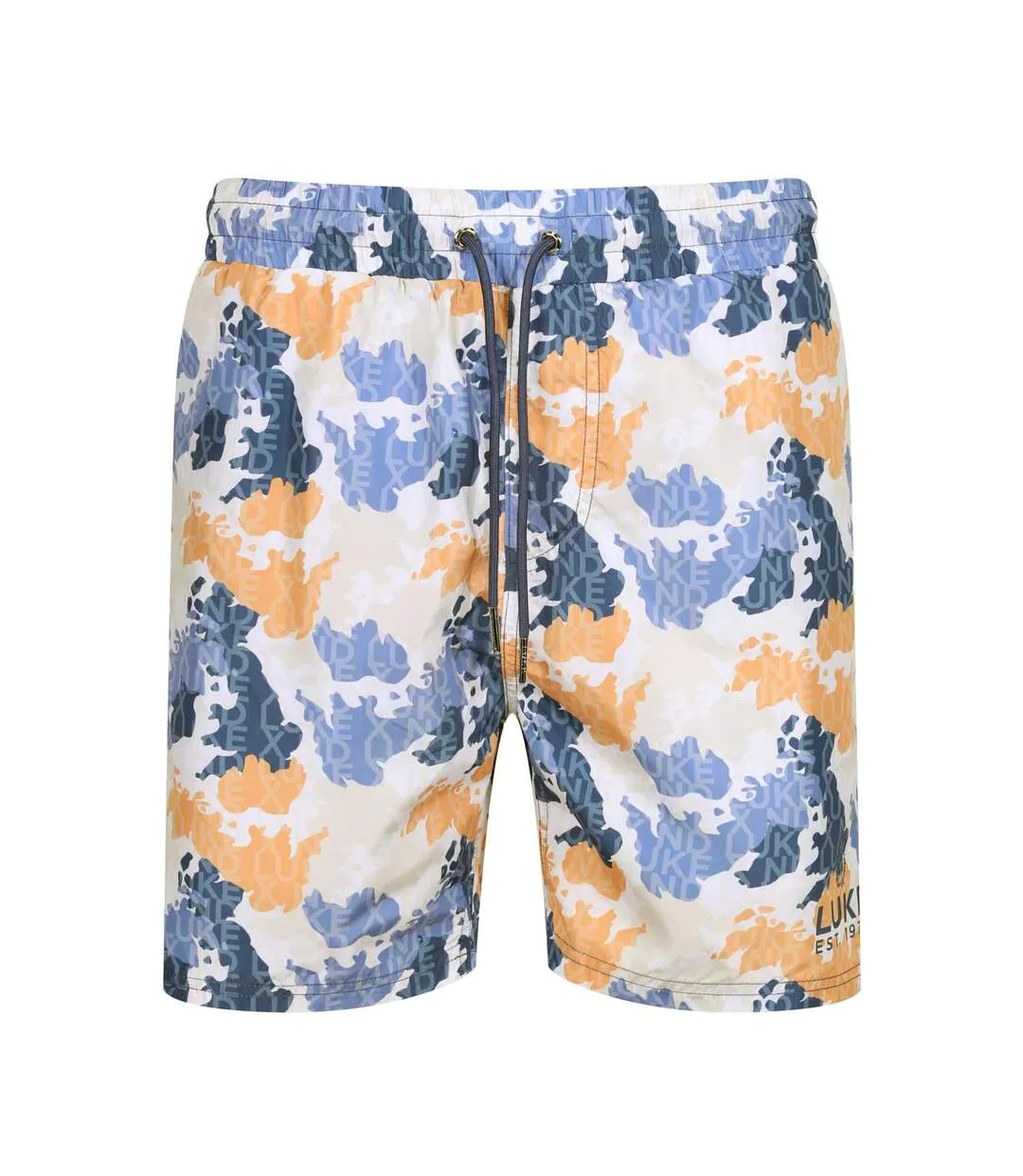 Mens Palma Swim Shorts Multicoloured Luke 1977-1