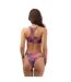 Ensemble Maillot De Bain 2 Pièces Style Tie-dye Femme Rose Bleu Off White-3