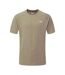 Mens Chest Logo T-shirt Light Sand Marl Everlast-1