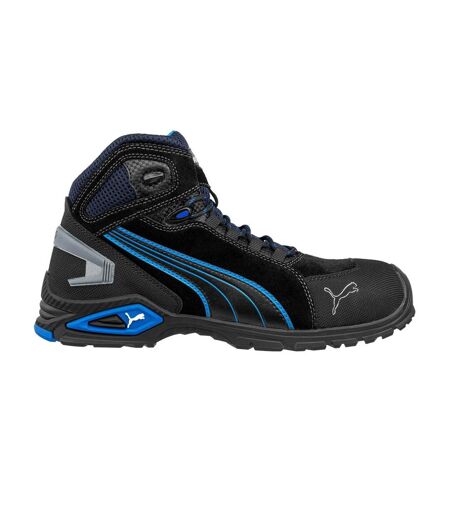 Bottines De Sécurité Rio Homme Noir Bleu Puma Safety