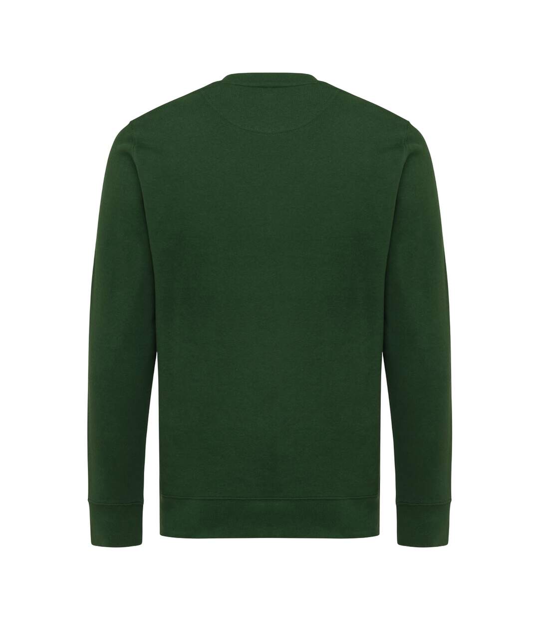 Unisex adult etosha recycled cotton lightweight sweatshirt forest green Iqoniq-2