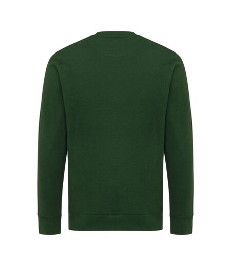 Unisex adult etosha recycled cotton lightweight sweatshirt forest green Iqoniq