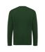 Unisex adult etosha recycled cotton lightweight sweatshirt forest green Iqoniq-2