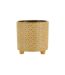 Cache-Pot Déco en Céramique Minada 16cm Ocre