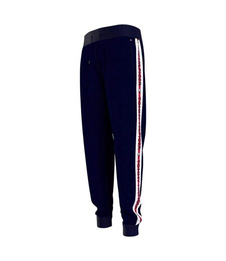 Mens Cotton Logo Jogging Bottoms Blue Tommy Hilfiger