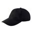 Leisure Unstructured Cap Black Beechfield-2