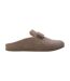Womens/ladies Chrissie Ii Haus E01 Bow Felt Slippers Grey Fit Flop-1