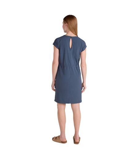 Womens/ladies Tahiti Quick Dry Dress Dark Blue Mountain Warehouse