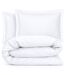 Parure de lit percale unie PRIMO Taie 50x70 cm-2