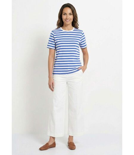 T-shirt marinière en coton stretch