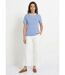T-shirt marinière en coton stretch-3