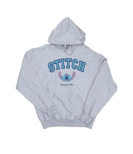 Sweat à capuche femme gris chiné Disney