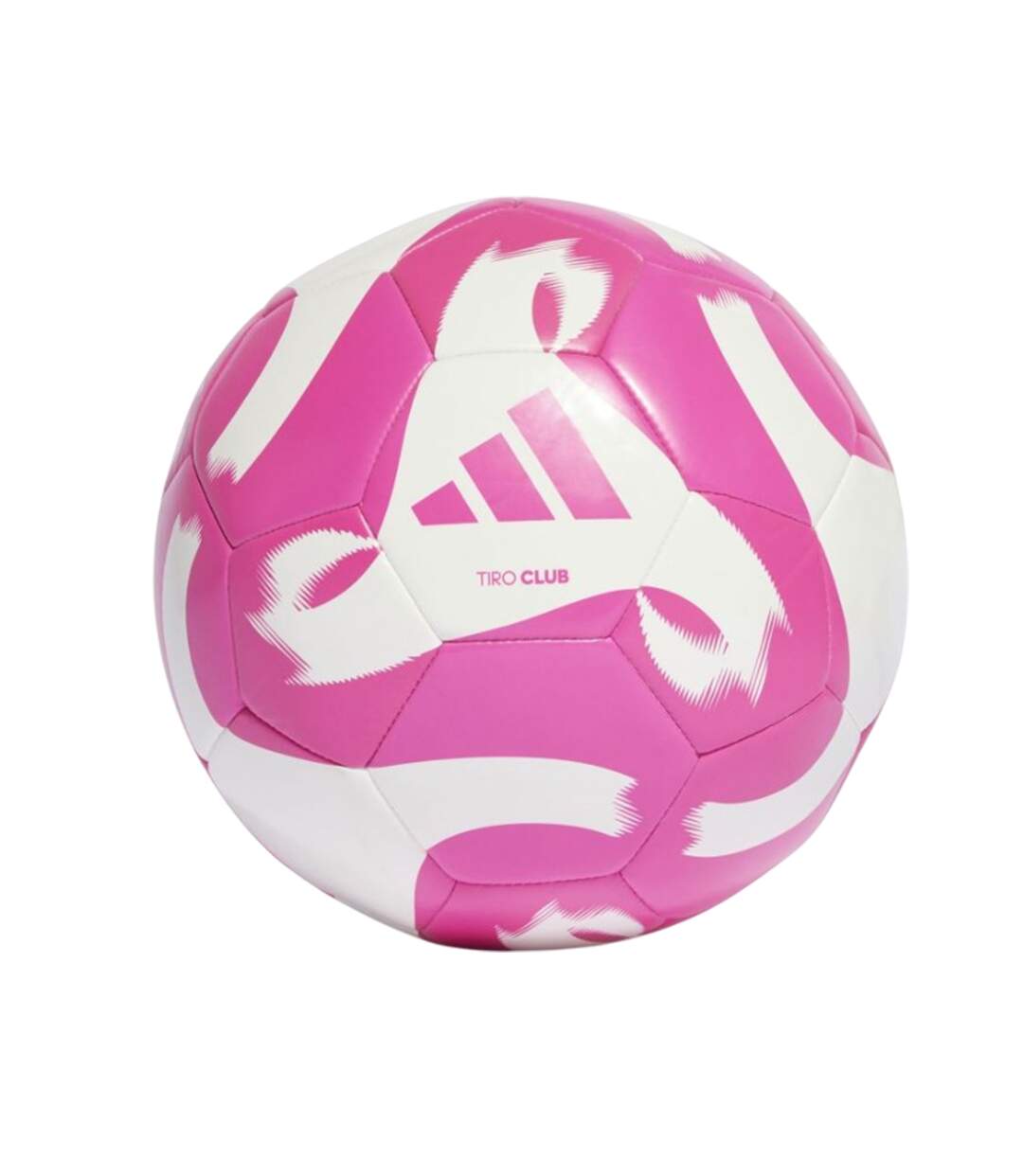 Ballon De Foot Tiro Club Taille 5 Blanc Rose Adidas-1