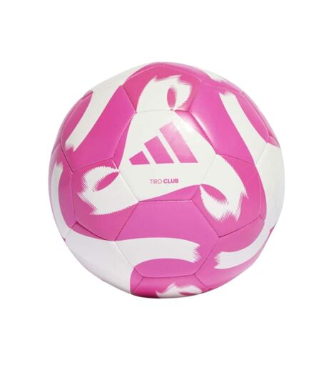 Ballon De Foot Tiro Club Taille 5 Blanc Rose Adidas