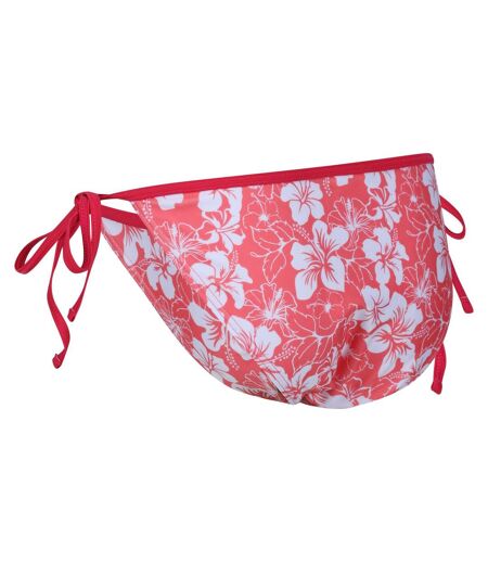 Regatta Womens/Ladies Aceana Hibiscus Bikini Bottoms (Peach Bloom) - UTRG9440