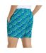 Short de bain bleu/vert homme umbro printed quetzale - l-2