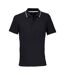 Polo Palermo Adulte Noir Blanc SOLS-1