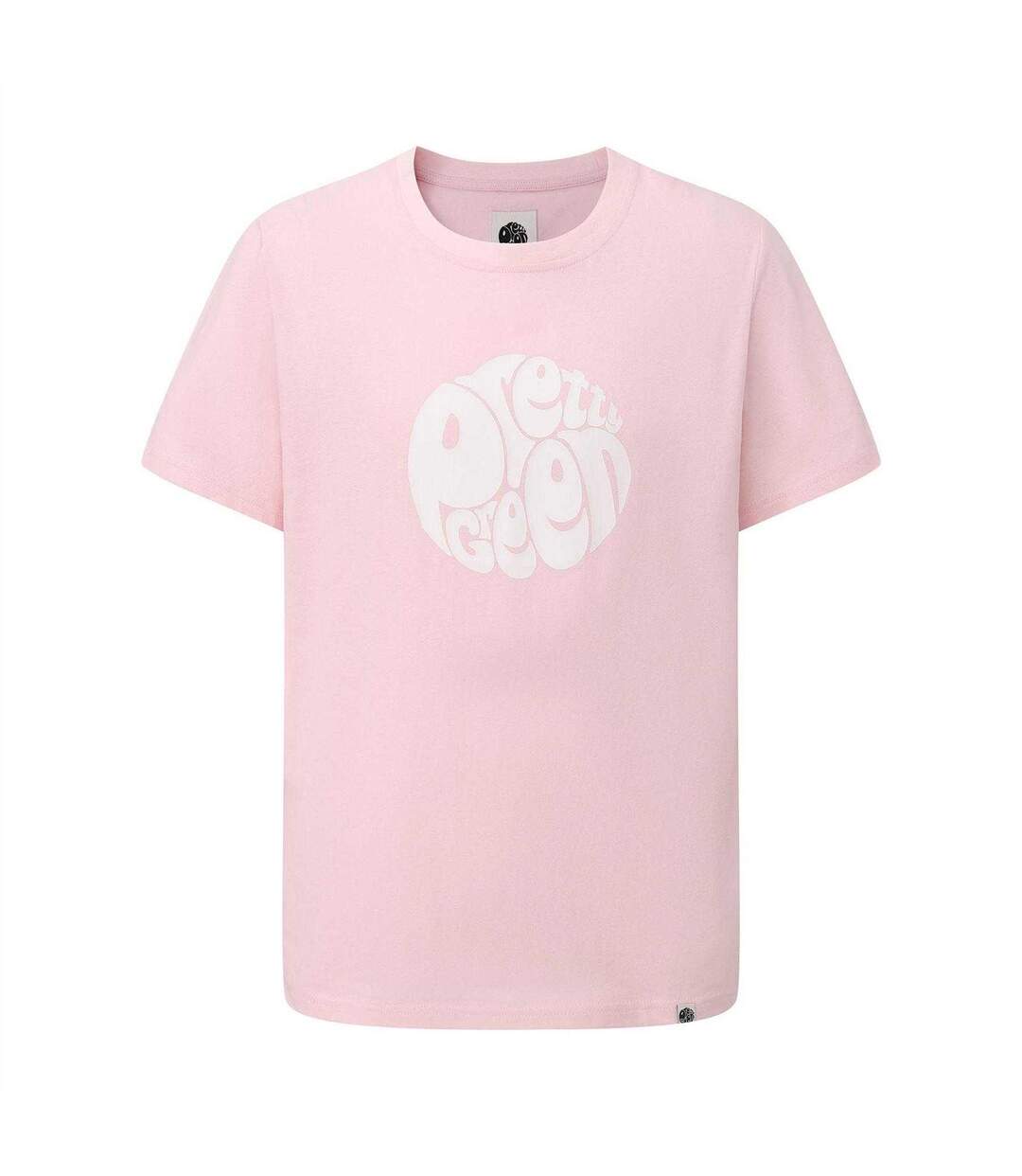 T-shirt Motif/style Logo Homme Rose Clair Pretty Green-1