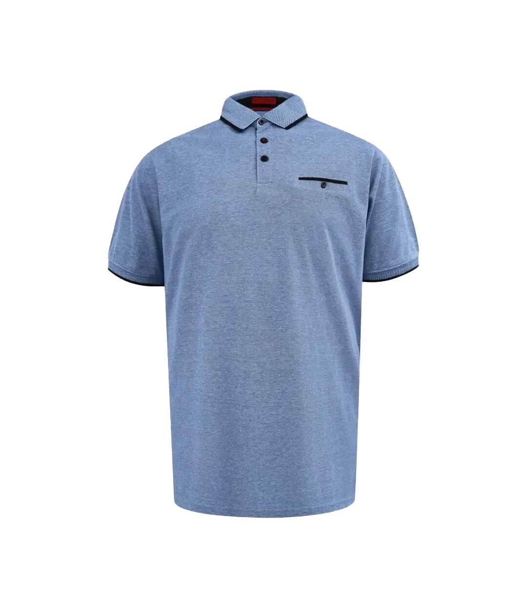 Polo Harvey D555 Homme Bleu Duke-2