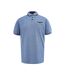 Polo Harvey D555 Homme Bleu Duke-2