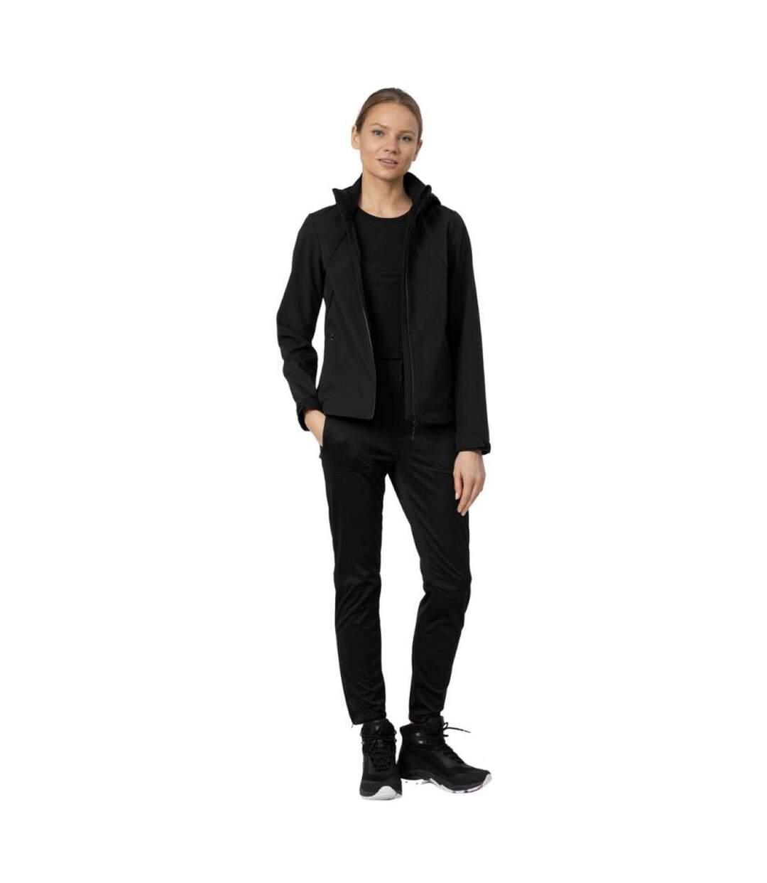 Veste Softshell H4z22 Sfd001 Femme Noir 4F-4