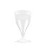 Lot de 6 Verres à Vin Réutilisable Plastique 18cl Transparent-2
