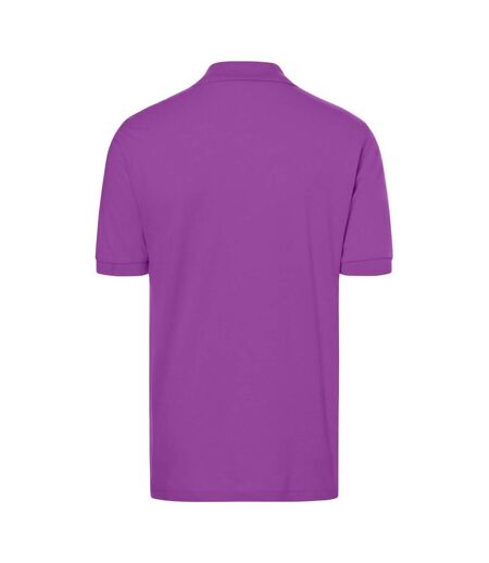Polo Classic Homme Violet James And Nicholson