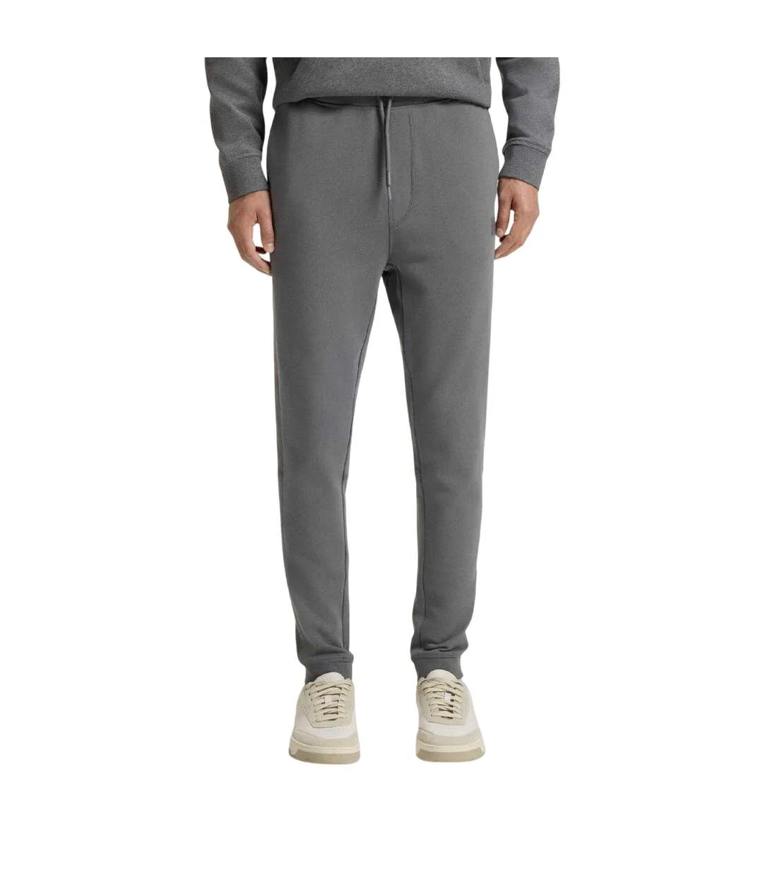 Mens Sestart Jogging Bottoms Grey Boss-4
