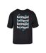 T-shirt Babygal Femme Noir Miss Tee-3