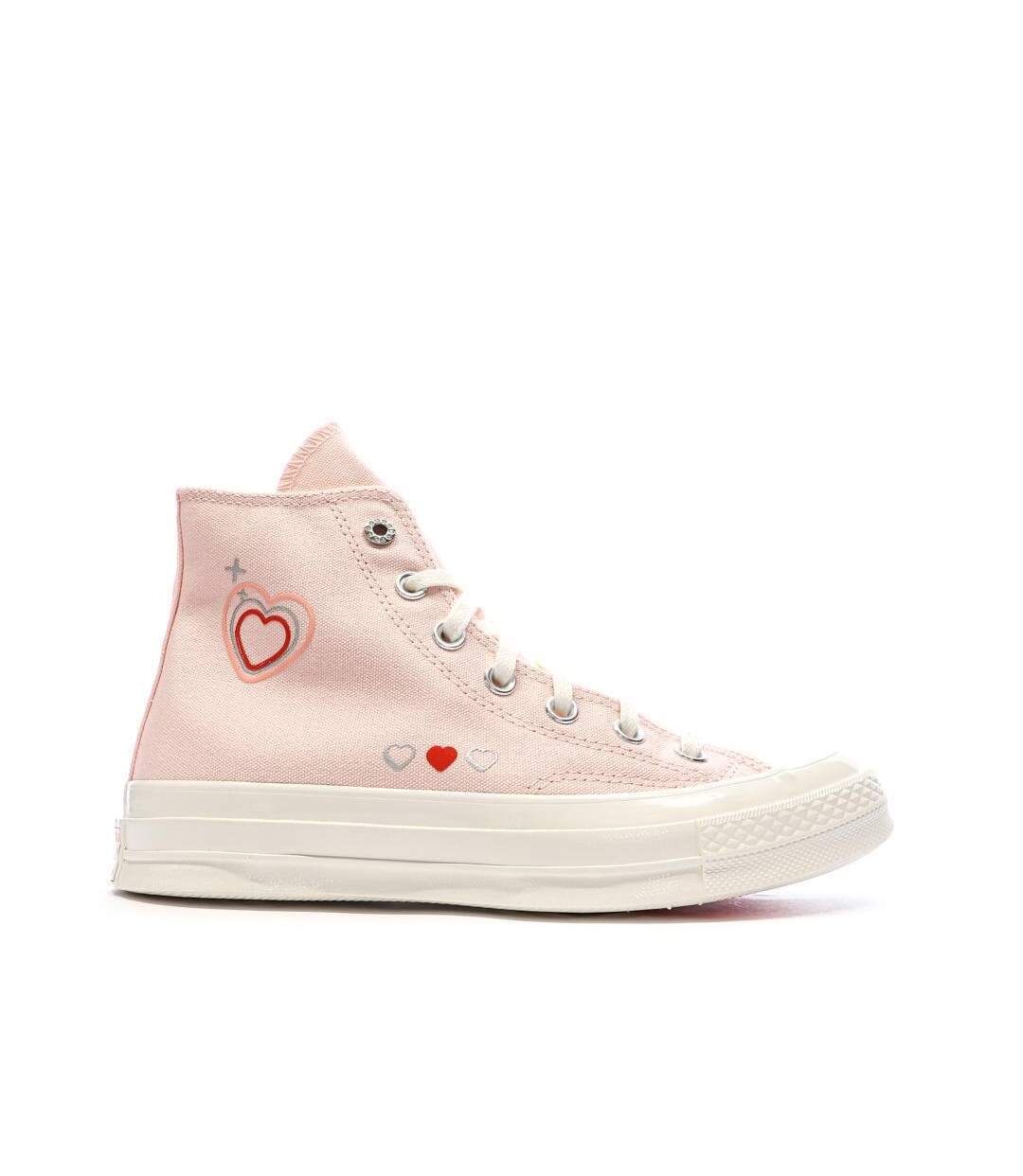 Baskets roses clair femme converse chuck 70-2