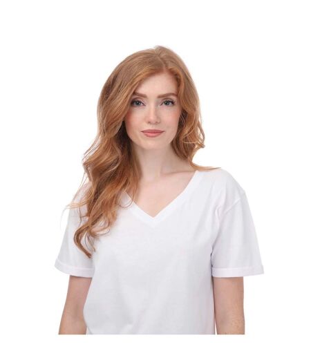 T-shirt femme blanc Armani