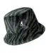 Bob Motif/style Imprimé Zèbre Adulte Kaki Kangol-2