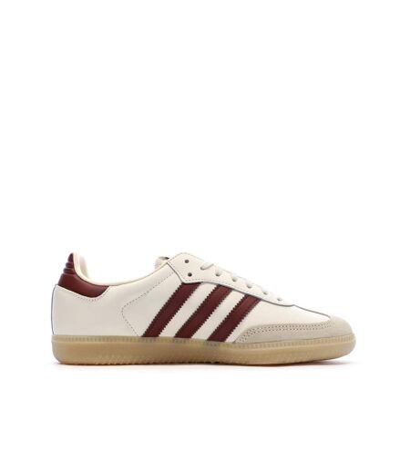Adidas samba écru/bordeaux femme og