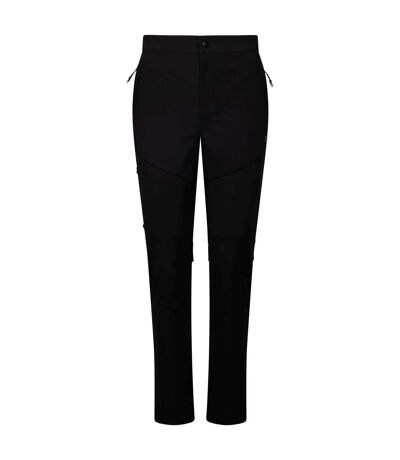 Womens/ladies edziz softshell pants black Trespass