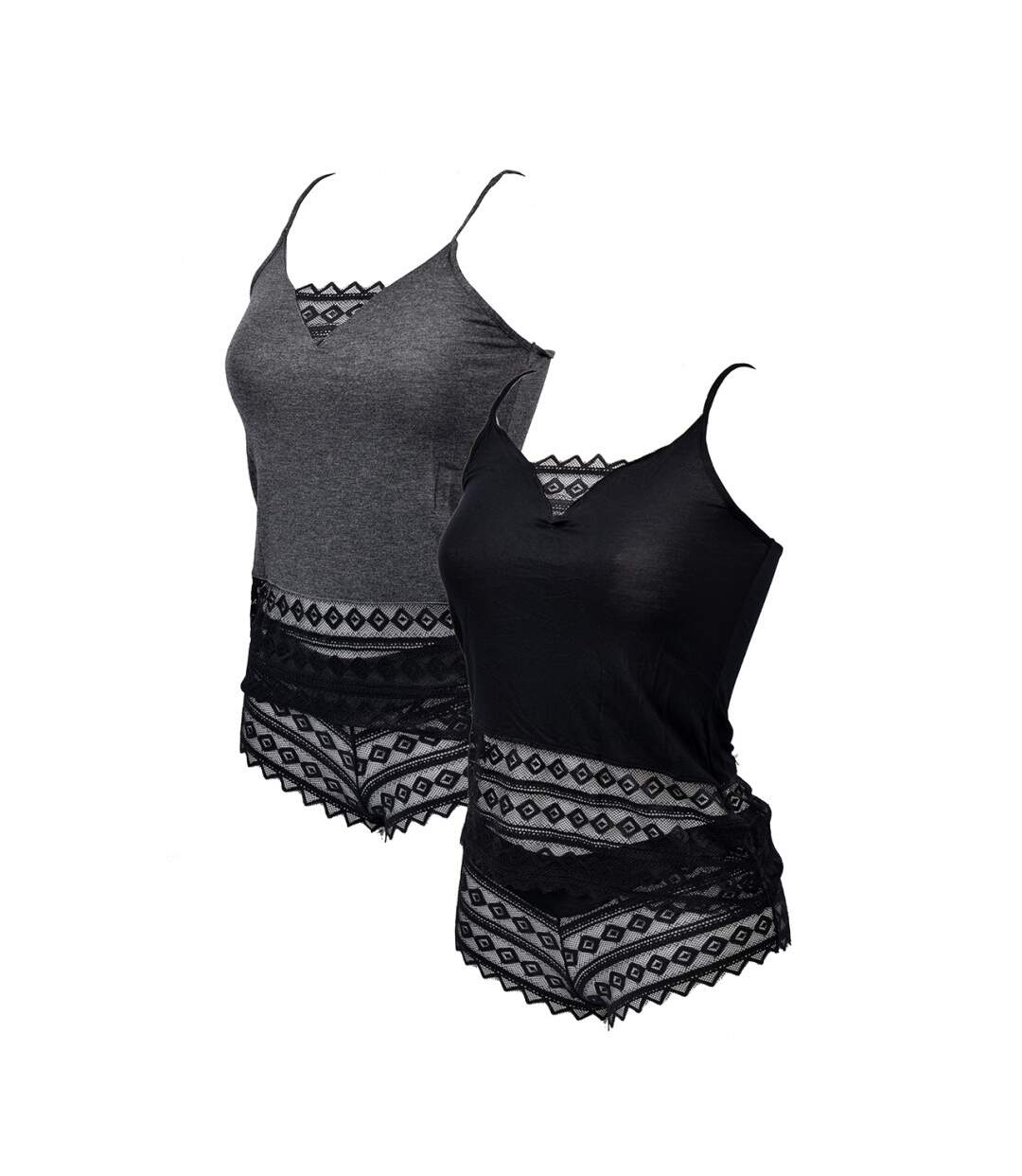 Pyjama Femme NO PUBLIK en Coton-3
