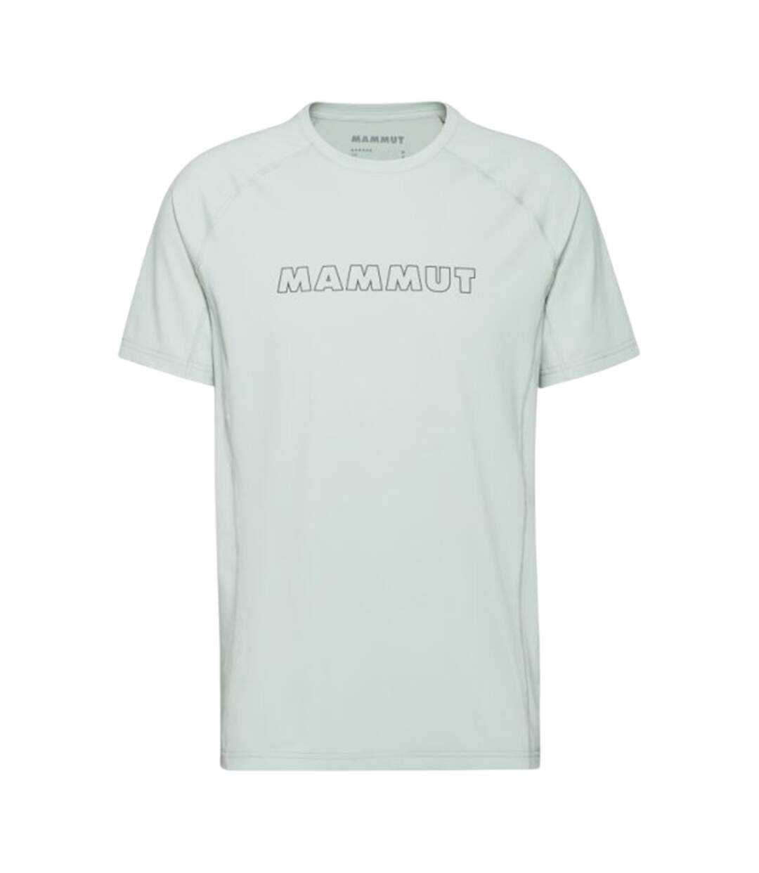 Mens Selun Logo T-shirt Silver Sage Mammut-2